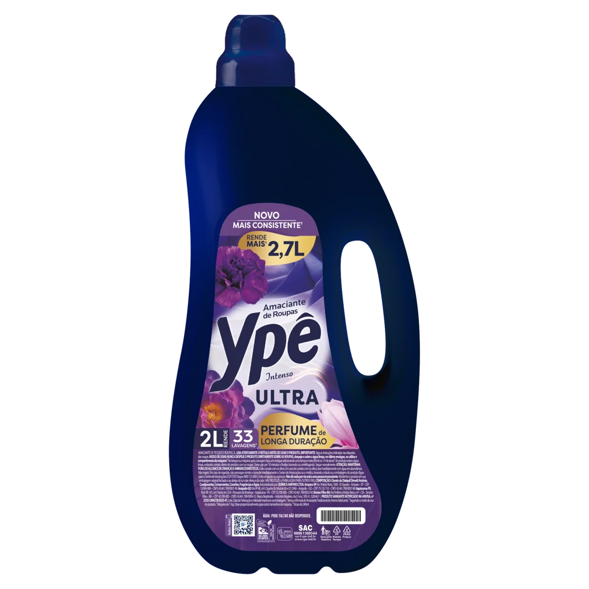 Amaciante de Roupa Intenso Ypê Frasco 2l