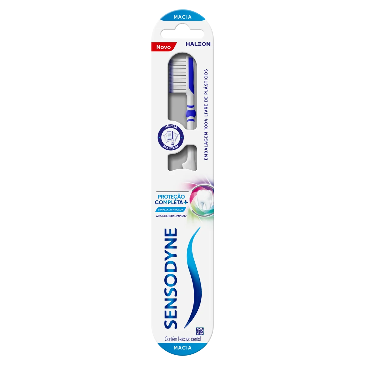 Escova Dental Macia Sensodyne Proteção Completa+