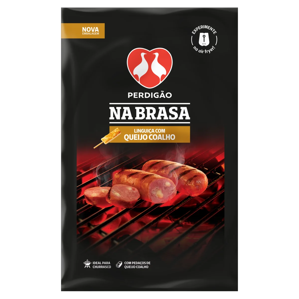 Linguiça Toscana com Queijo Coalho Perdigão na Brasa 600g