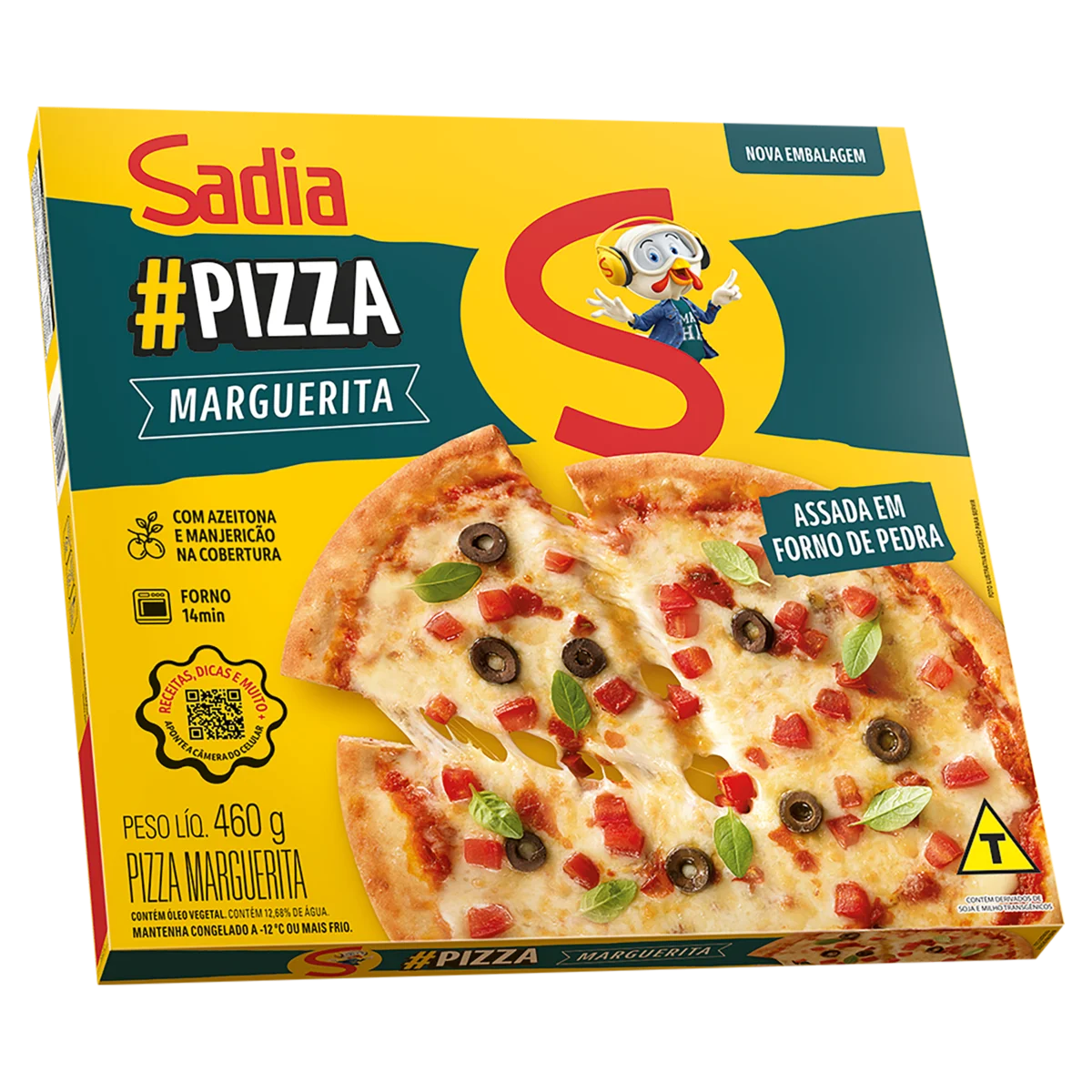 Pizza Marguerita Sadia Caixa 460g