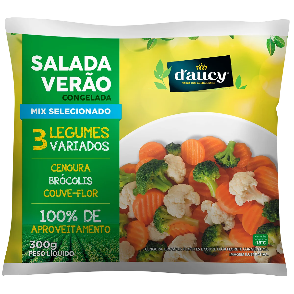 Salada DAUCY Verão Pacote 300g