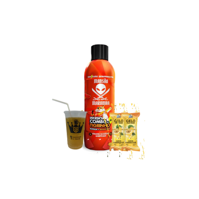 BEBIDA MANSAO MAROMBA WHISKY TIGRINHO 1L+ combo completo + 2 gelos