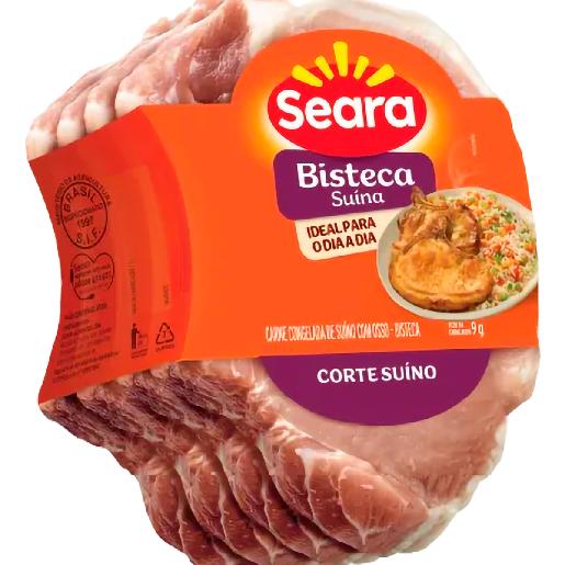 Bisteca Suína Seara Fatiada - Congelada