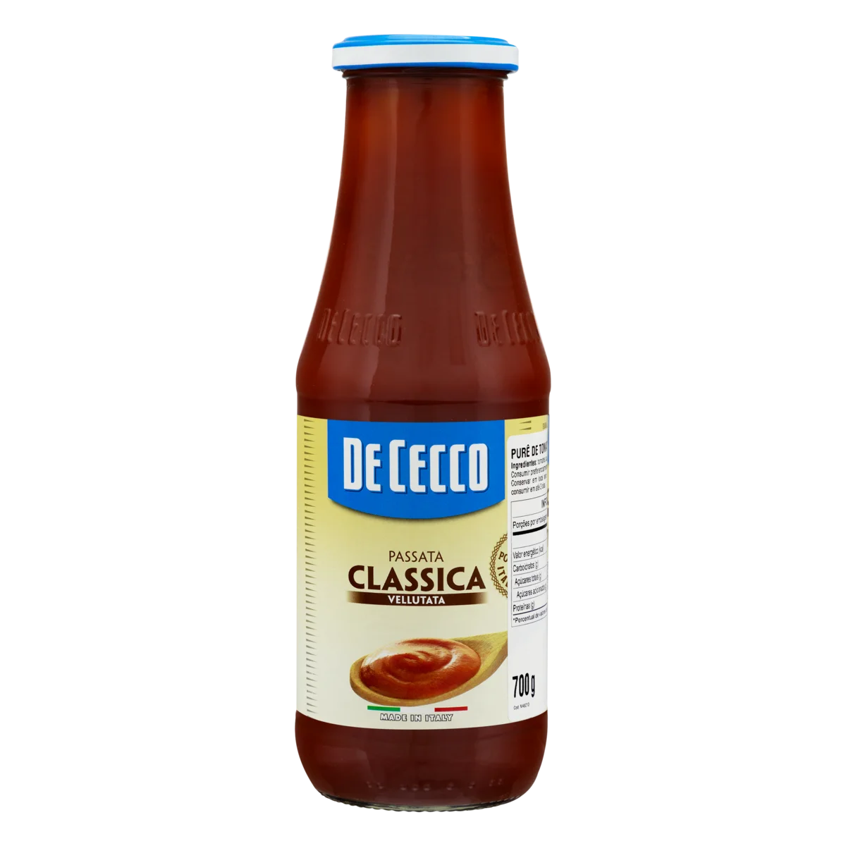 Passata de Tomate Clássica De Cecco Vidro 700g
