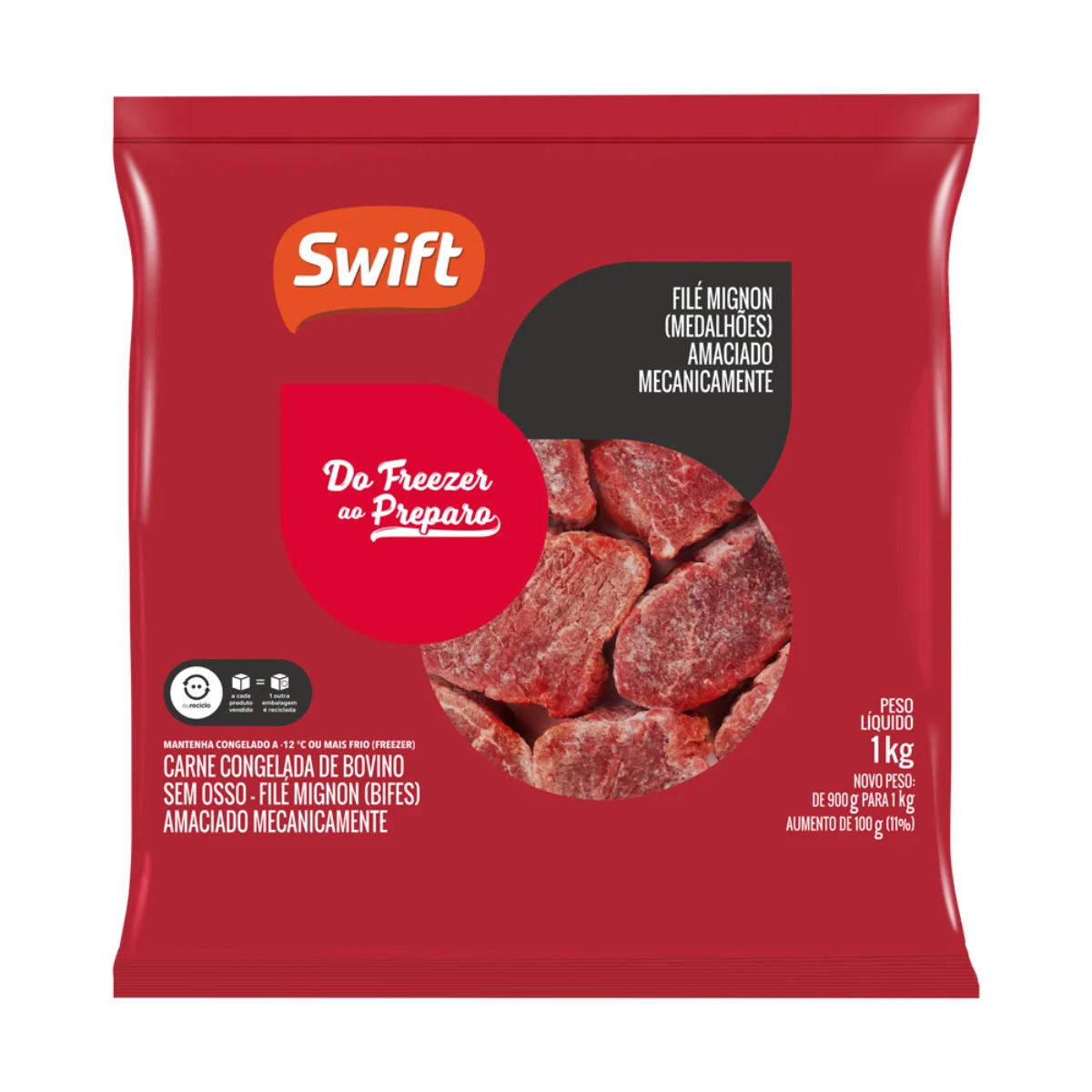Medalhão de File Mignon Swift 1kg