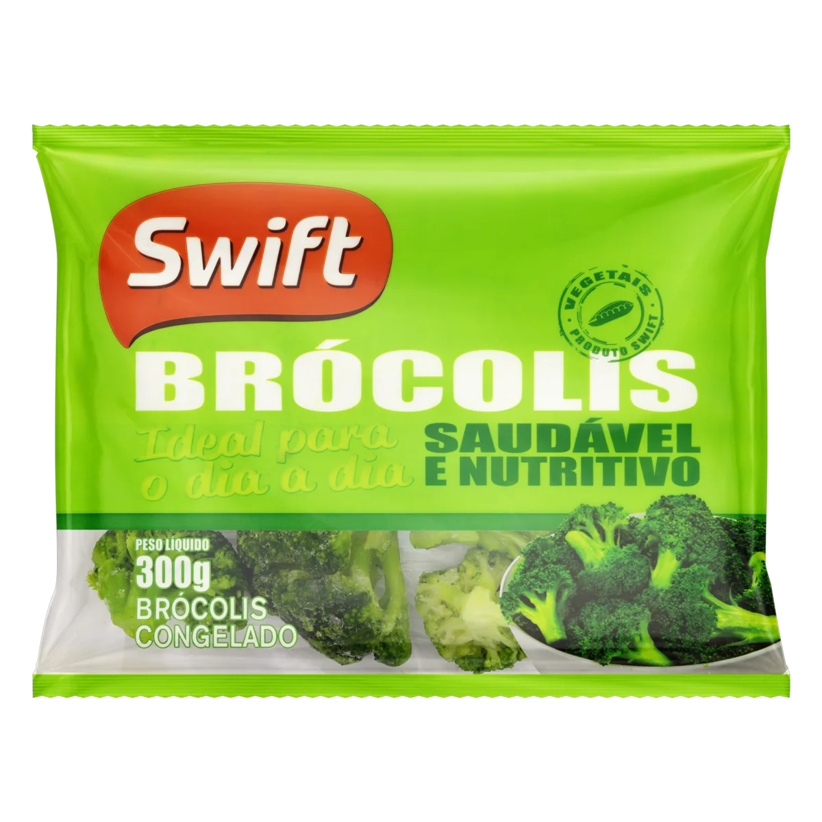 Brócolis Congelado Swift Pacote 300g