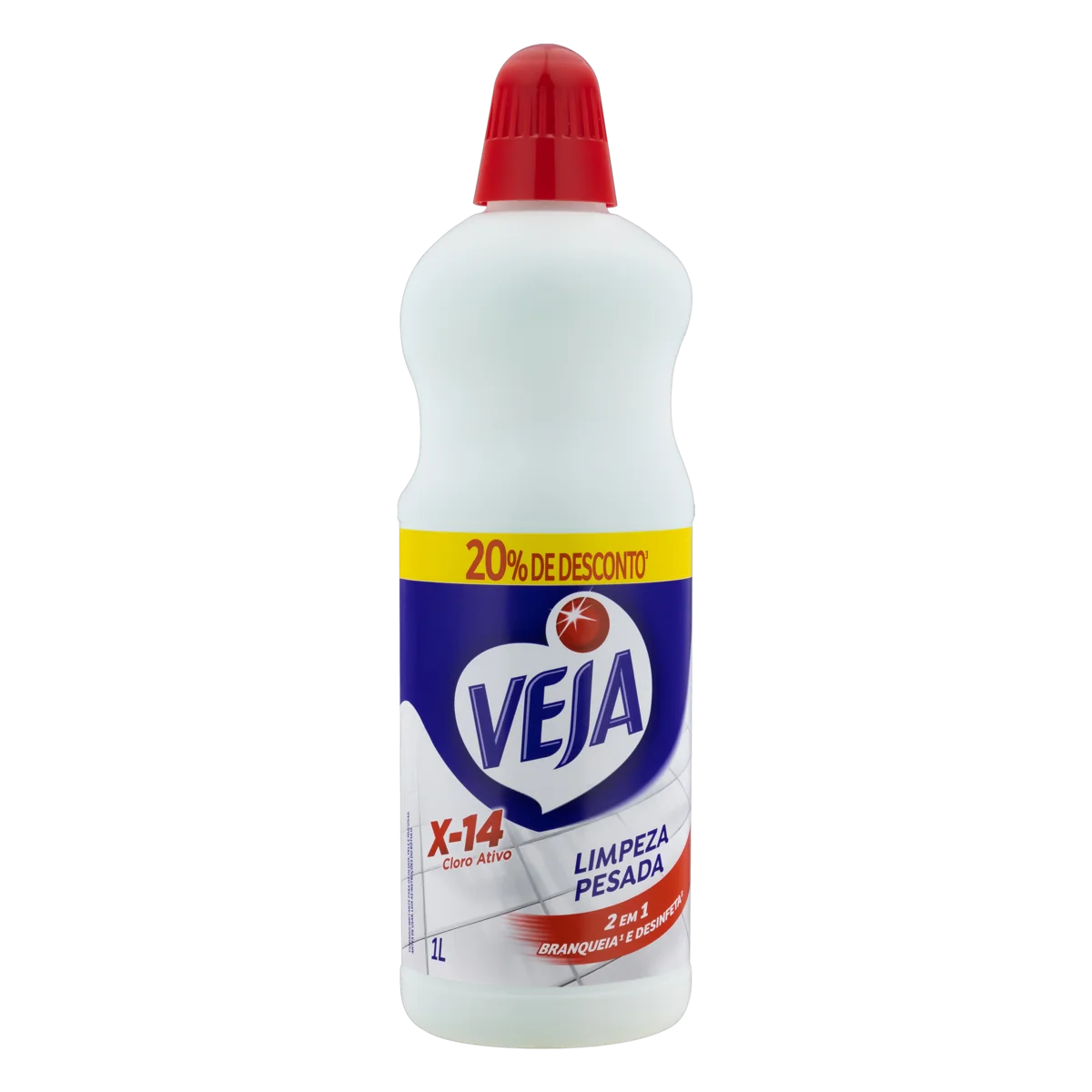Limpador Limpeza Pesada Veja X-14 Frasco 1l