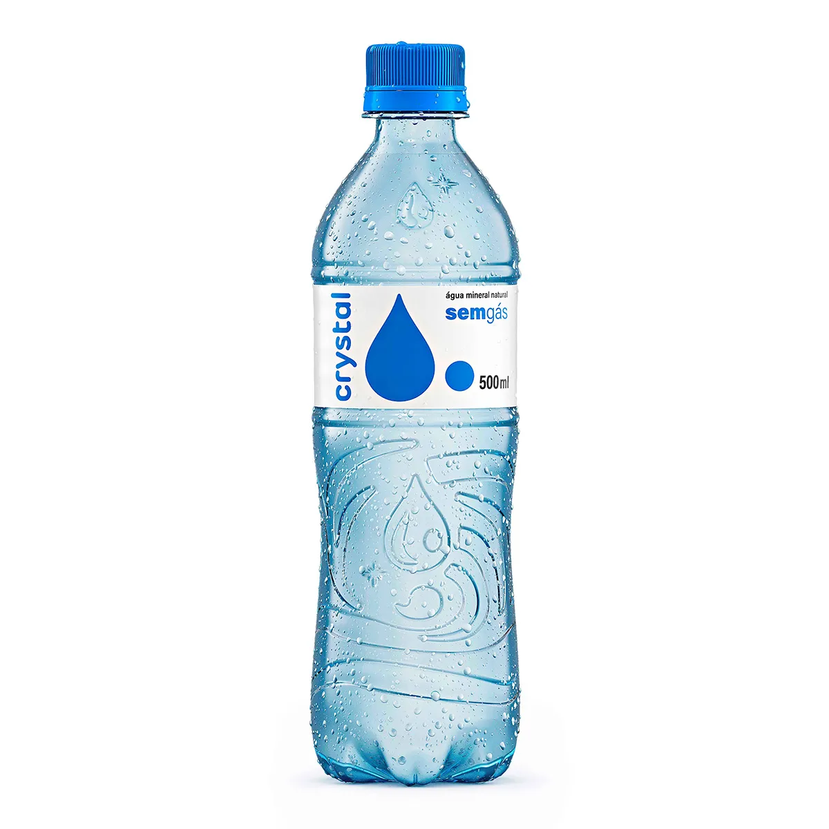 Água Mineral Natural sem Gás Crystal Garrafa 500ml