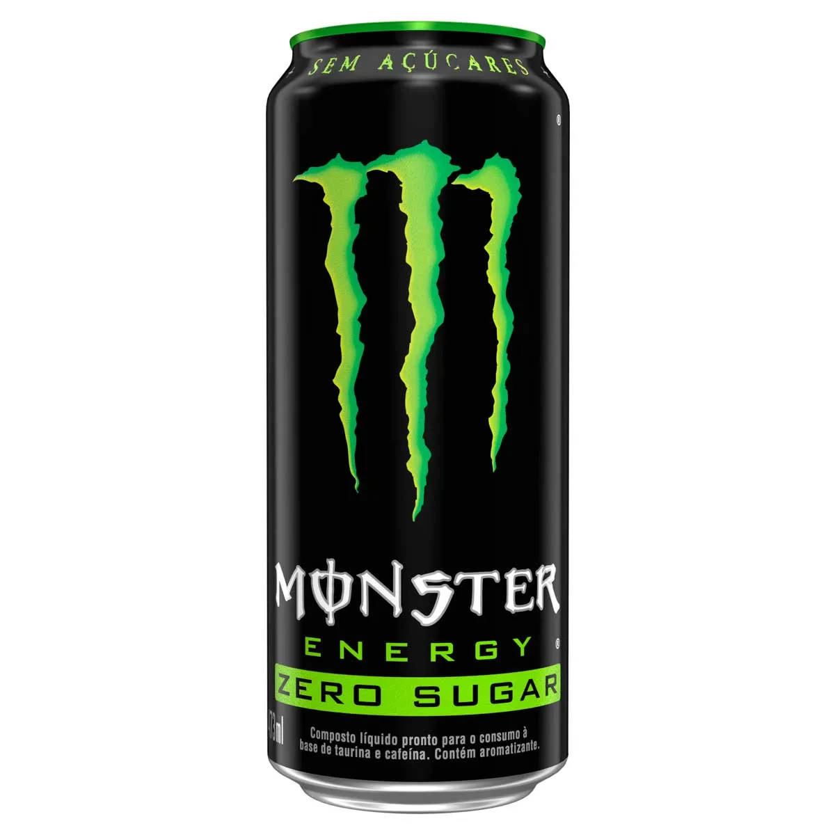 Energético à Base de Taurina e Cafeína Zero Açúcar Monster 473ml