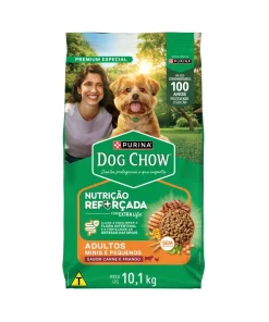 Ração NESTLÉ PURINA DOG CHOW EXTRALIFE Adultos Minis e Pequenos Carne, Frango e Arroz 10,1kg