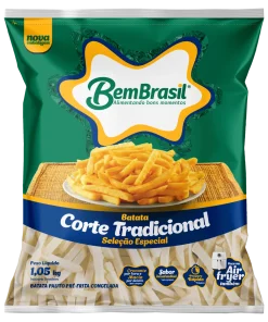 Batata Pré Frita Bem Brasil Pacote 1,050kg