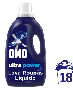 Lava-Roupas Líquido Omo Ultra Power Frasco 1,8l