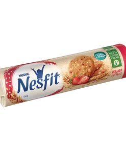 NESFIT Biscoito Morango e Cereais 160g