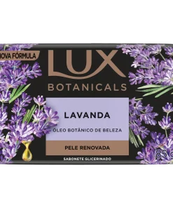 Sabonete Barra Glicerinado Lavanda Lux Botanicals Envoltório 85g