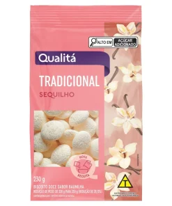 Biscoito Sequilho Tradicional Qualitá Pacote 230g
