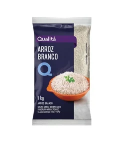 Arroz Branco Tipo 1 Qualitá Pacote 1kg