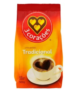 Café em Pó Tradicional 3 Corações 500g