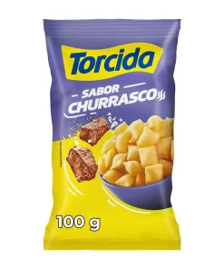 Salgadinho Churrasco Torcida 100g