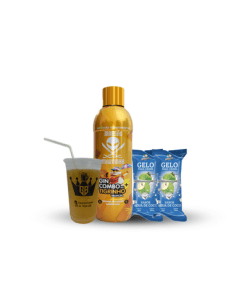 Gin Combo Tigrinho tropical Mansão Maromba 1L + combo + 2 gelos